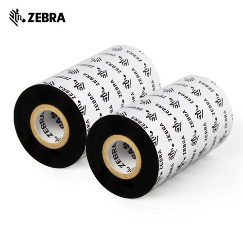 斑马(ZEBRA)不干胶标签机碳带条码标签打印机专用色带树脂碳带（A