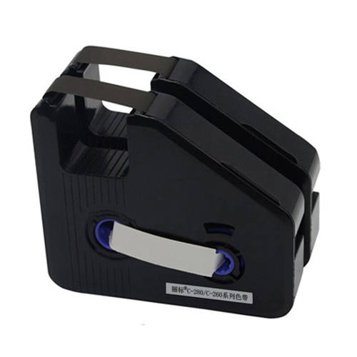 丽标色带LB-280BK适用线号套管打印机C-280E/c-280T凯标打号机碳