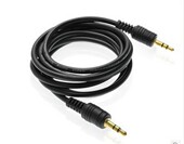 包邮 3米 3.5mm一分一音频线 电脑连电视3.5对录线1.5 5米 公对公