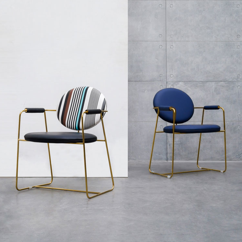 Aistin高定Baxter/真皮休闲餐椅