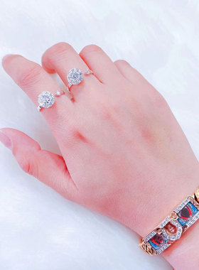 精泰默佛泰阁男女合金转转戒指