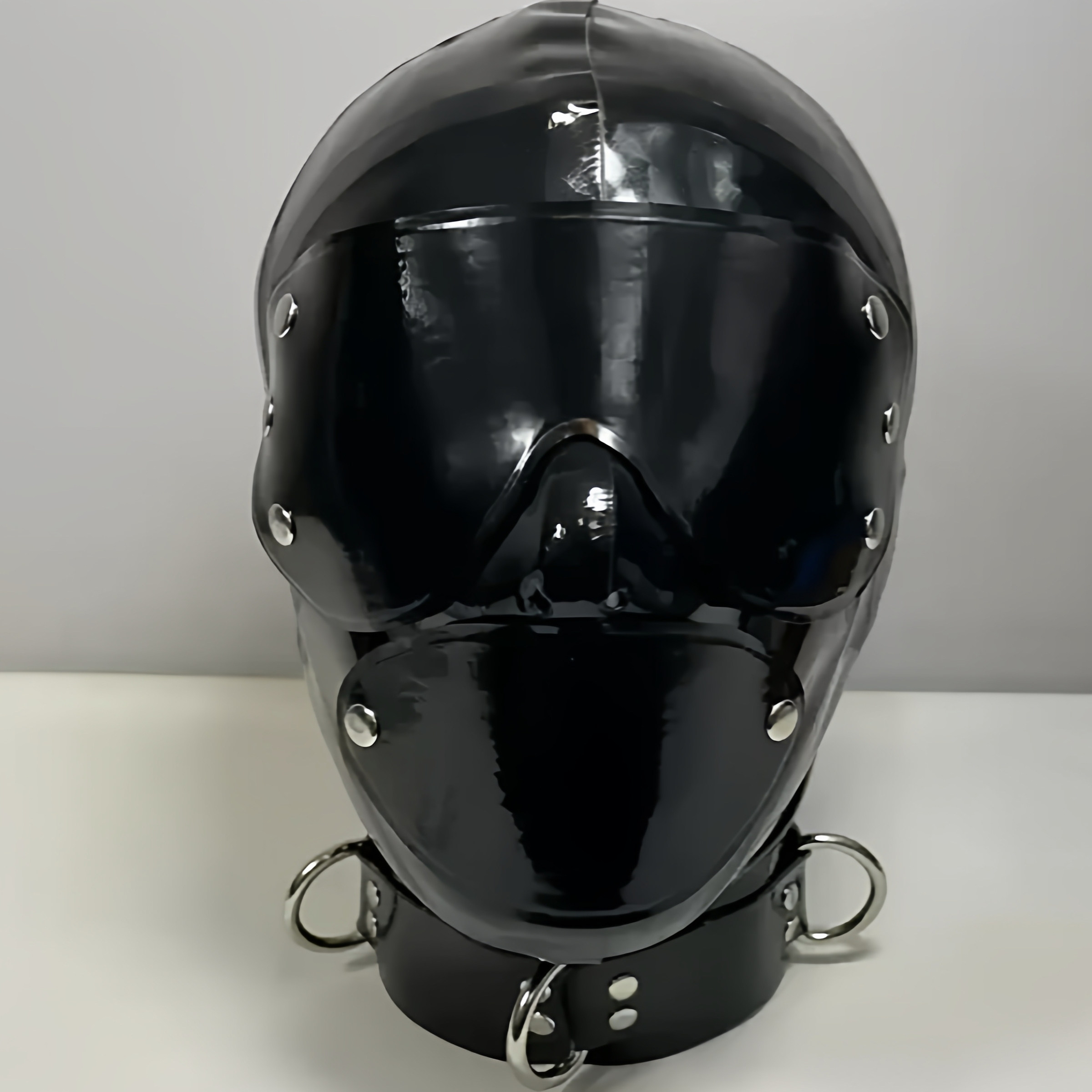 全包乳胶头套 恶搞 面具 移动眼罩口罩 latex mask 定制