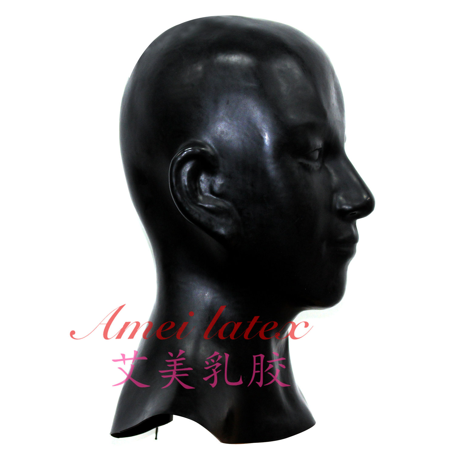 乳胶头套 女 加厚人脸头套带牙套鼻管(适合头围57cm以下)现货