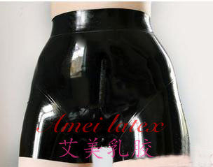 高腰紧身乳胶内裤定制