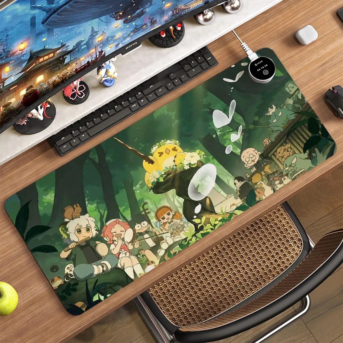 罗小黑加热垫发热桌垫电脑办公室桌面学生书桌冬季保暖电热暖手定,居家日用,桌上暖垫,淘宝优惠券,粉丝福利购,淘宝优惠卷