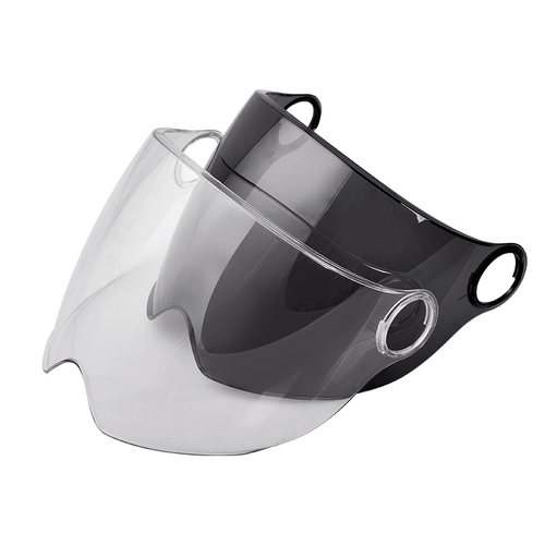 头盔镜片新款通用镜片 适用于3c头盔镜片