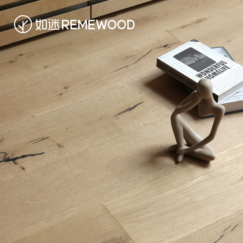 进口橡木三层锁扣木地板多色可选