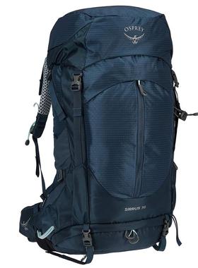 代购OSPREY男女登山包防水透气拓展尼龙网眼背板多隔层设计登山