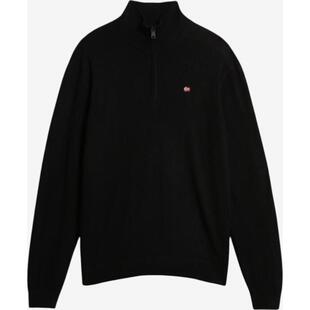 代购NAPAPIJRI男士卫衣保暖舒适黑色长袖日常休闲外套爆款简约