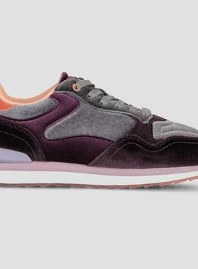 代购Hoff女士跑步鞋缓震轻便耐磨训练鞋低帮系带户外马拉松