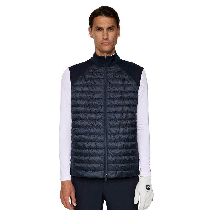 代购JLindeberg金林德伯格男士高尔夫马甲保暖设计防风性能