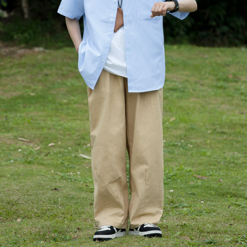 夏季工装bdls纯色男女同款长裤