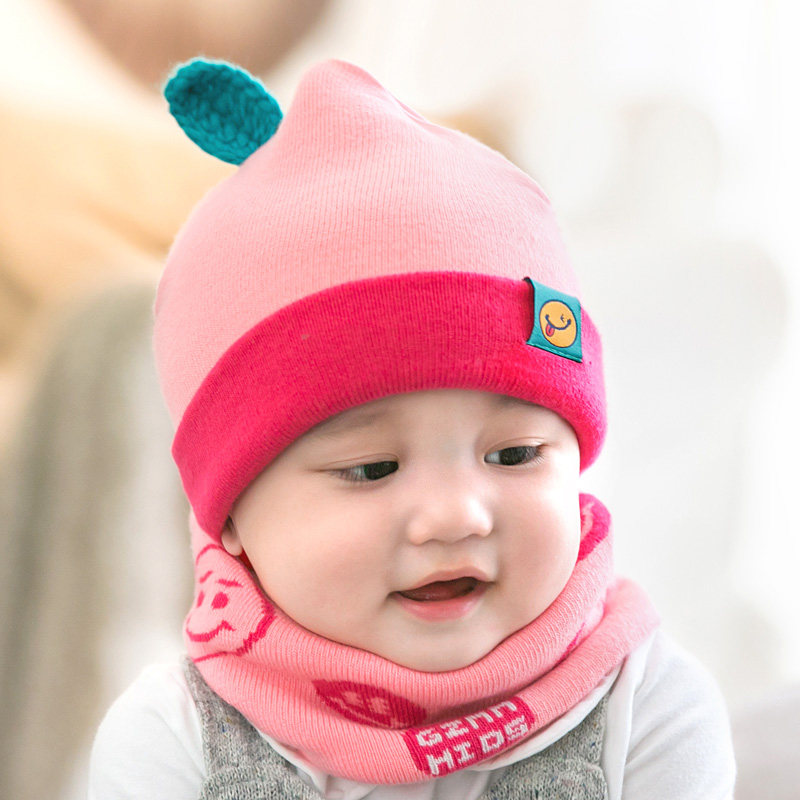 韓國嬰兒帽子針織毛線帽秋冬季男女寶寶帽子0-3-12個加厚保暖冬款在類目 童裝/嬰兒裝/親子裝, 帽子/圍巾/口罩/手套/耳套/腳套, 帽子中 - 來自Buy2taobao.com提供專業的淘寶代購服務