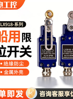船用防水行程限位开关LX918-11L 11Z 11G 11S限位器接触式滚轮