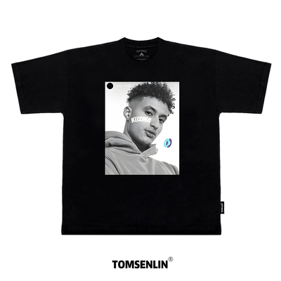 tomsenlin湖人队库兹马kuzma夏季纯棉白色短袖詹姆斯英格拉姆球哥