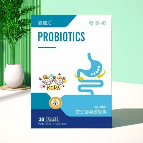 婴健力益生菌胶囊30粒活菌益生元