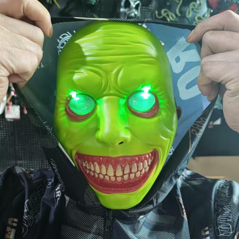 万圣节恐怖驱魔人白脸恶魔面具
