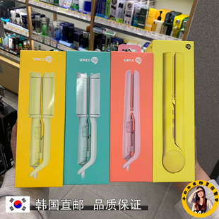 韩国直邮unix无线充电迷你便携刘海夹卷发棒直卷两用迷你直板夹女
