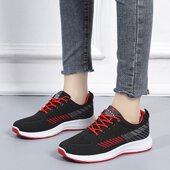 透气休闲运动软底防滑妈妈鞋 2026新款 健步鞋 女飞织单鞋 老北京布鞋