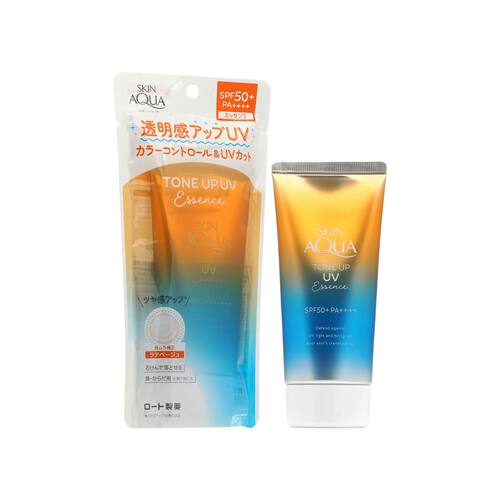 SUNPLAY 肌亮肤防晒隔离霜奶茶裸色SPF50+PA+++++80g防水防汗进口