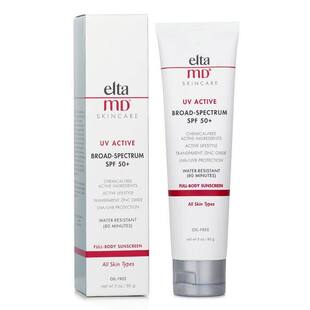elta MD 紫外线活性防水全身防晒霜SPF50适用多种皮肤类型85g进口