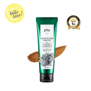 香港进口plu三合一多效身体磨砂膏200G澳洲坚果油及牛油果油配方