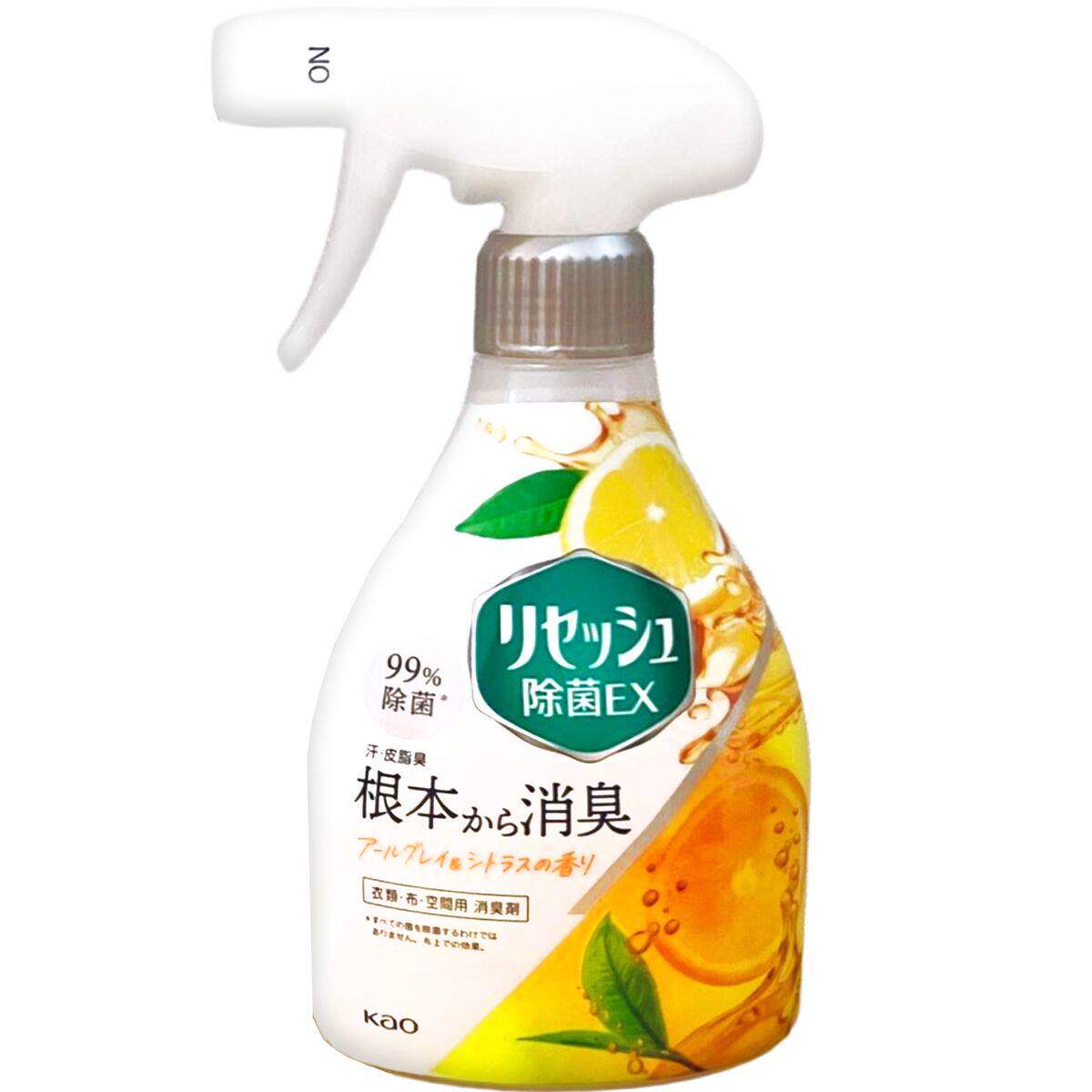 RESESH 99%除菌EX消臭喷雾370ml伯爵茶&柑橘香空间用瓶装杀菌消毒