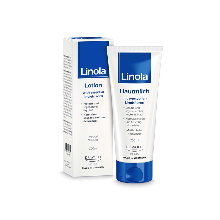 LINOLA 润肤露 高度滋润 长效保湿锁住肌肤水分防止水分流失200ML