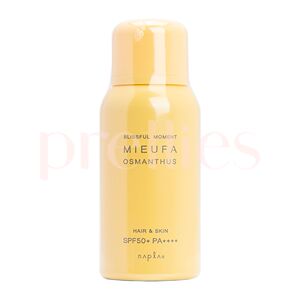 MIEUFA UV防晒头发身体香气喷雾SPF50+PA++++桂花香气80g黄瓶进口