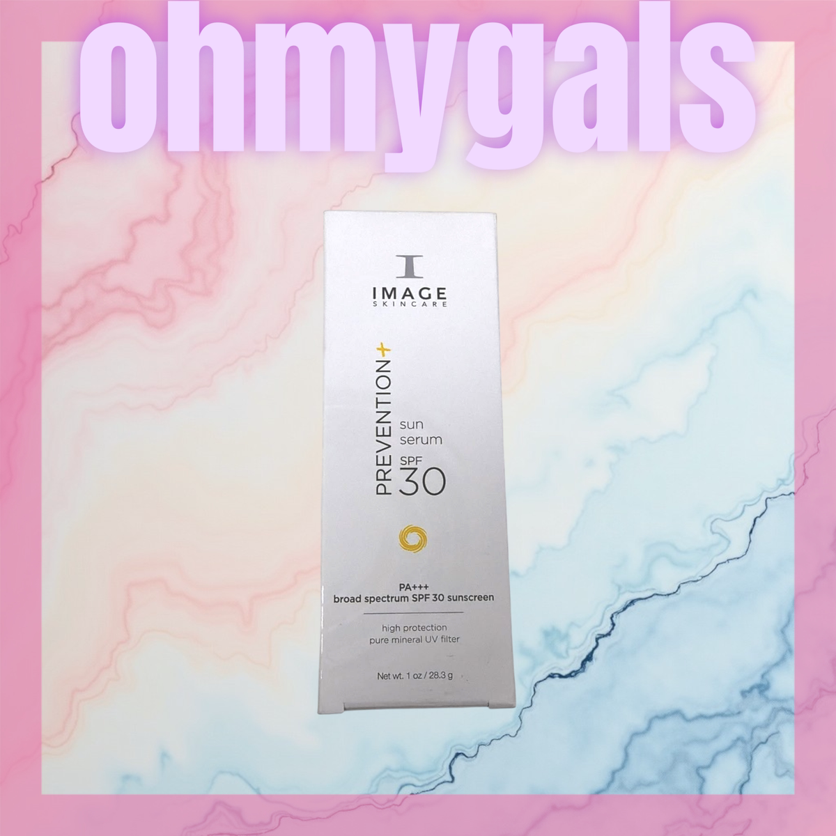 image Skincare 清爽防晒精华SPF30/PA+++28.3克轻薄易吸收不黏腻