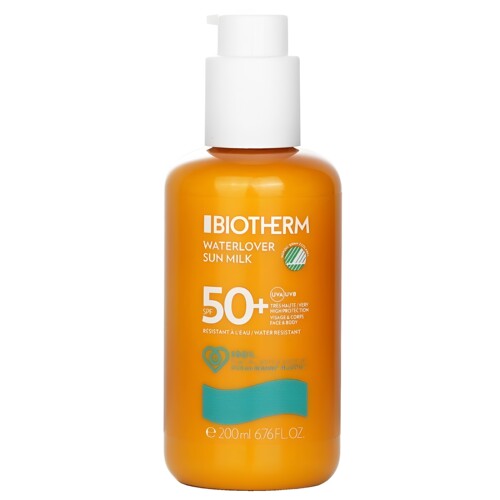 碧欧泉 Waterlover防晒乳SPF50+适用于面部和身体200ml保湿不黏腻