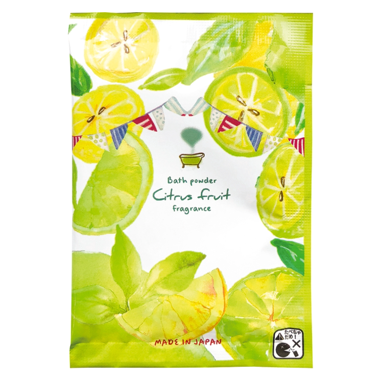 GemiD Citrus Fruit 草本香气入浴剂20g柑橘香甜美果香嫩肌入浴剂