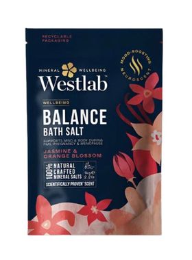 进口Westlab女性配方提神舒压100%纯天然平衡浴盐茉莉橙花香1kg