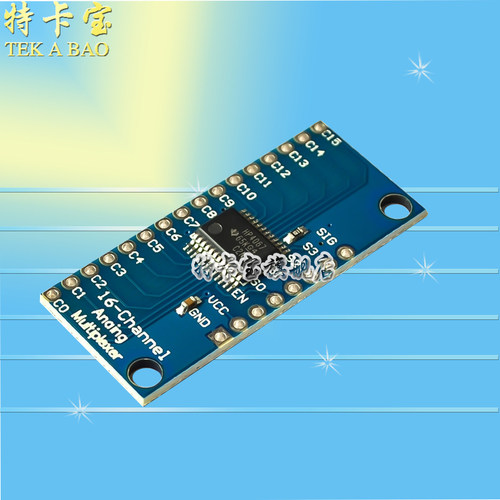 CD74HC4067高速CMOS 16通道模拟多路复用器 Analog/Digital