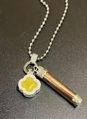 泰小七泰国 金苍蝇 膏 阿J萨明坤 吊坠 项链