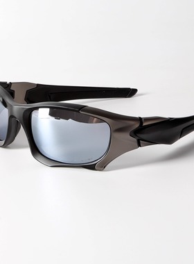 404的店复古机能墨镜前卫科幻