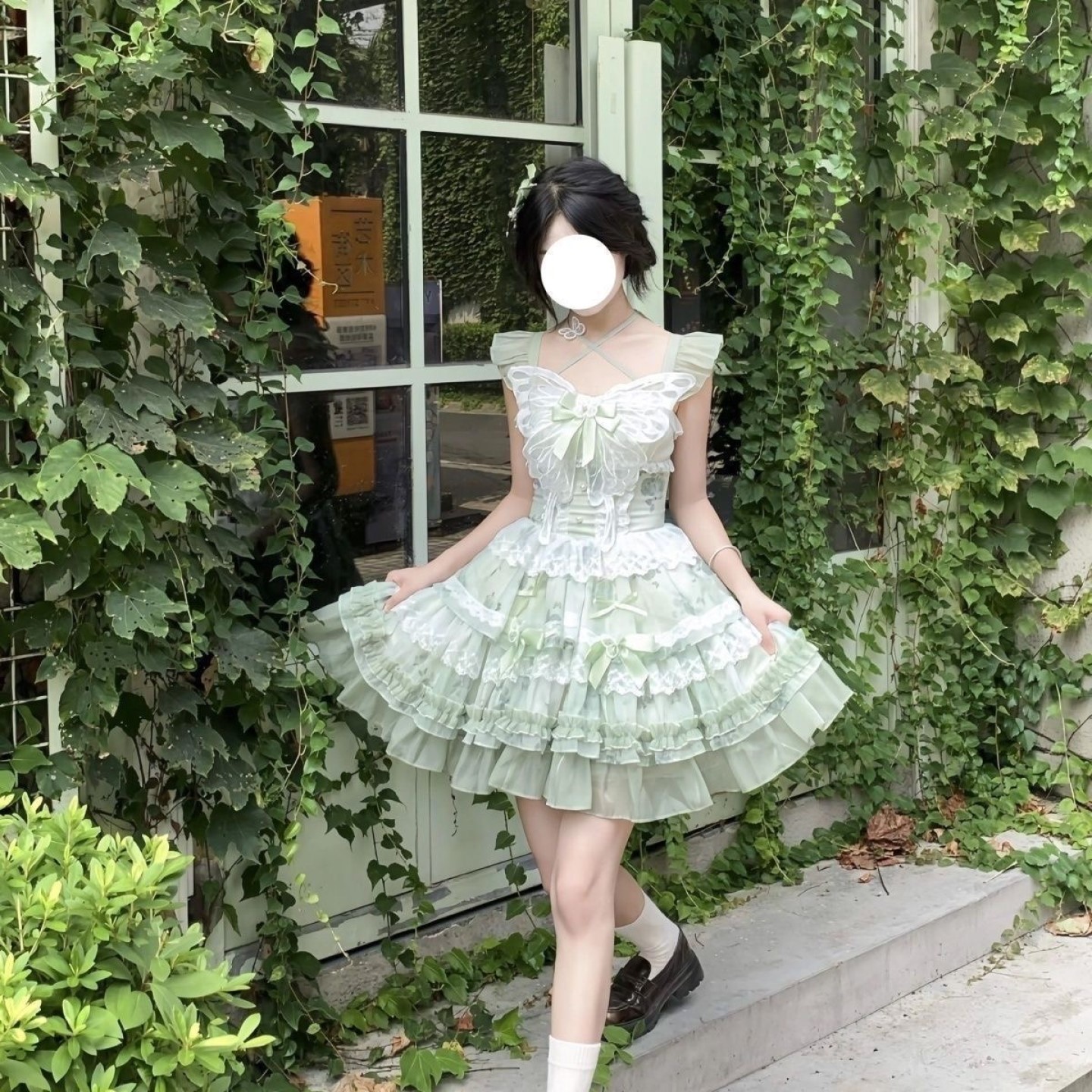 花期之约lolita裙原创现货绝美生日裙礼服洛丽塔公主短裙日常洋装