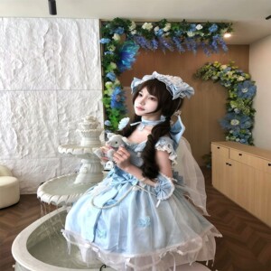 初夏芭蕾哈尼樱原创洛丽塔裙清新软妹连衣裙lolita裙公主风现货