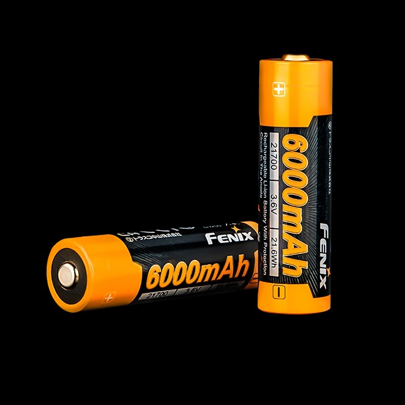 Fenix菲尼克斯 ARB-L21-6000毫安手电电池大容量21700可充锂电池