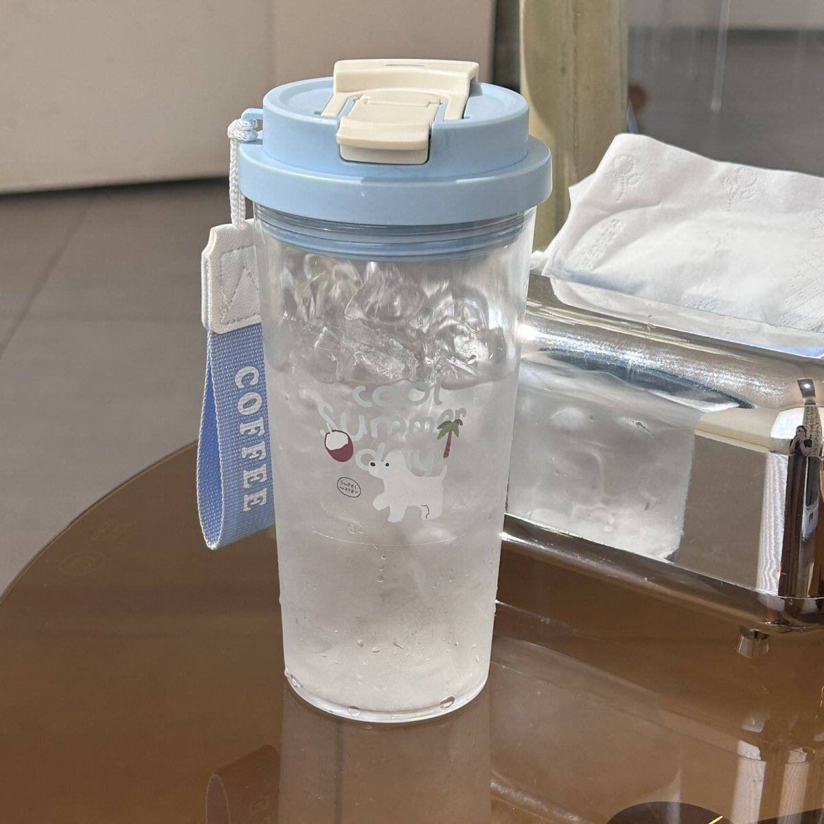 铃兰新款女生高颜值吸管杯