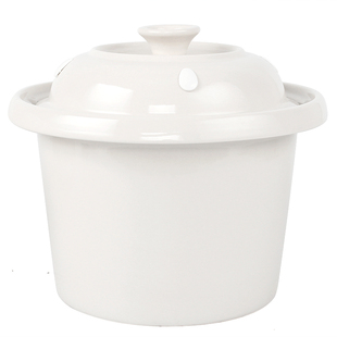 适用益美6L粥汤煲白瓷内胆YM-M60电炖锅汤煲砂锅配件盖子