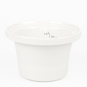 益美 YM-Z408EW小炖锅0.8L白瓷内胆配件陶瓷电锅迷你电炖盅煮粥煲
