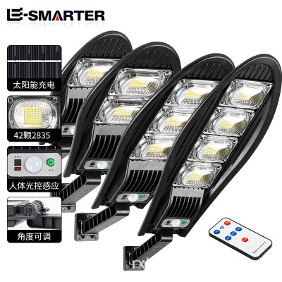 新款户外照明LED小路灯太阳能补光灯庭院灯感应路灯