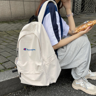 大容量潮牌双肩包校园学生书包2025新款 休闲运动背包男女旅行包包