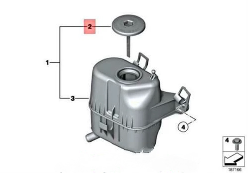 适用宝马 5系 GT535 550 730 740 750 760 方向机助力油壶盖 盖罩