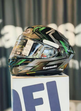 SHOEI X15/z8摩托车头盔四季赛道机车头盔限量川崎绿色联名款z8