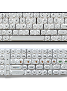 玩具积木键帽客制化键盘小全套136机械键盘键帽日记主题Mac极简风