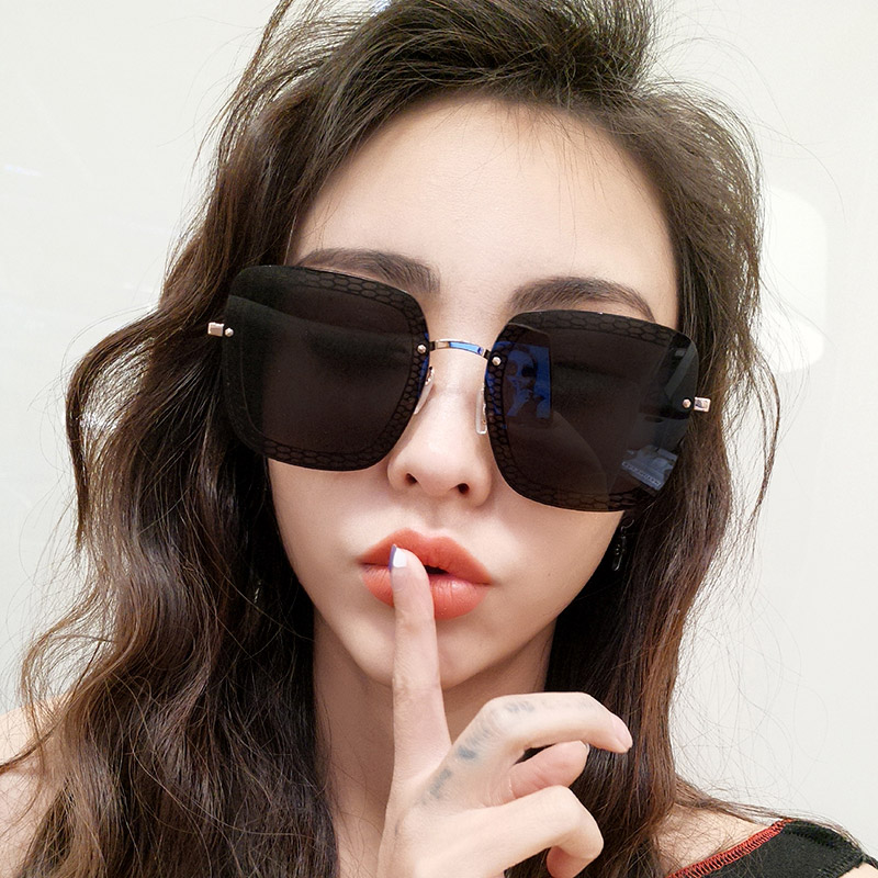 2025新款无框太阳眼镜女款
