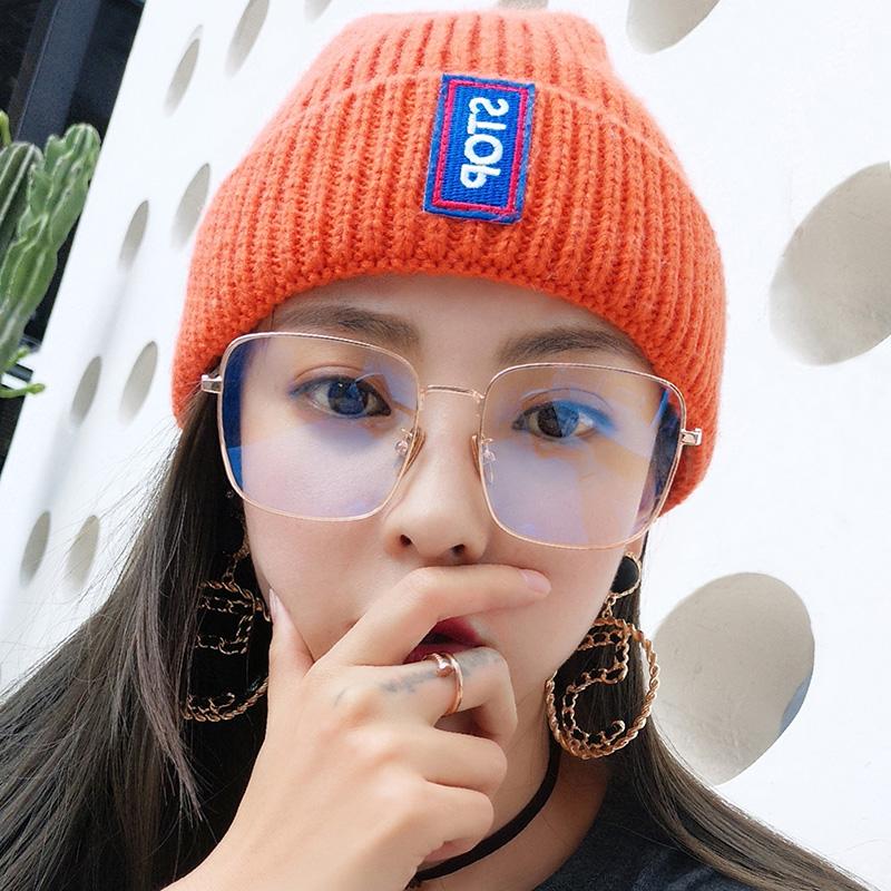 大脸眼镜大号金属素颜防蓝光大框