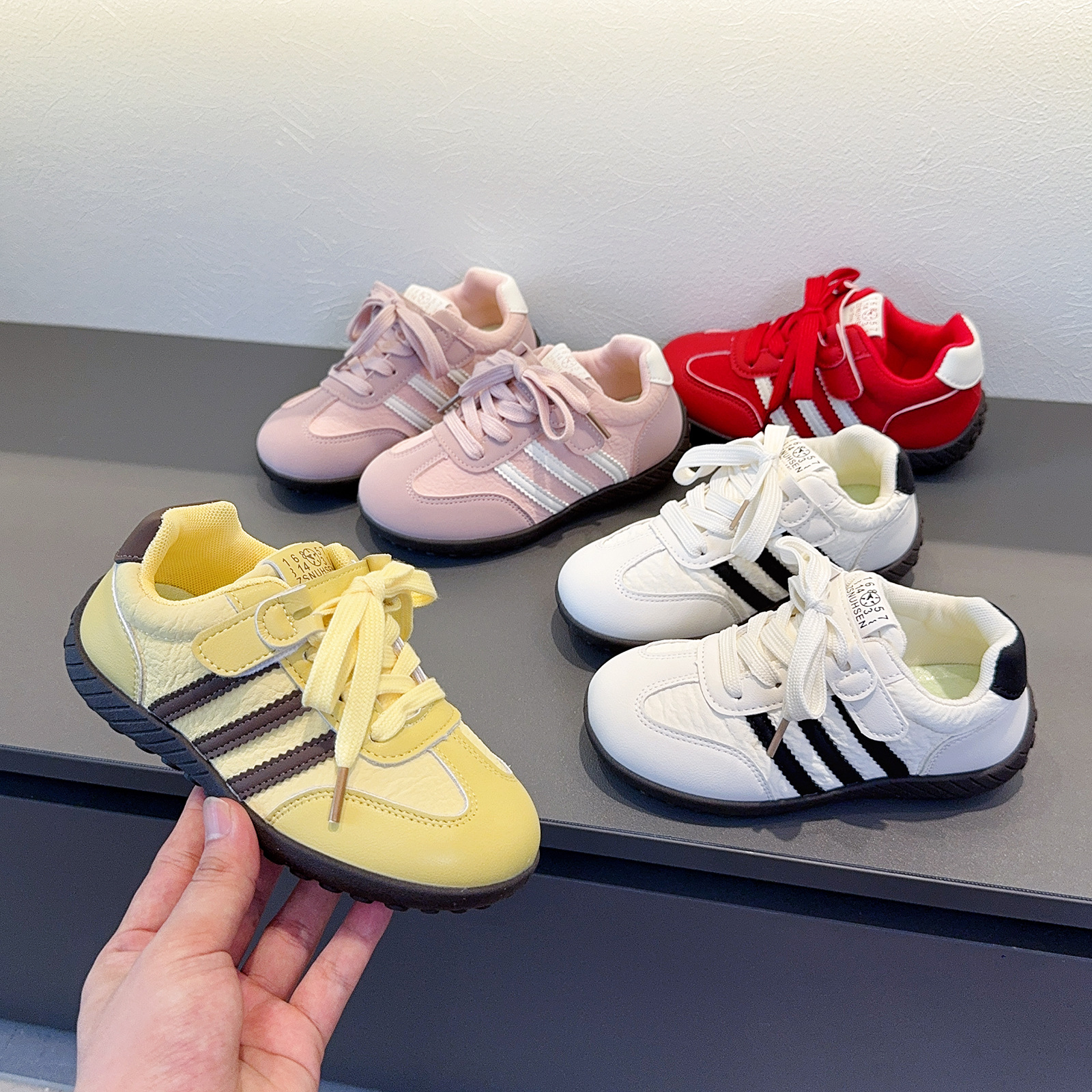 韩系儿童德训鞋春秋休闲鞋